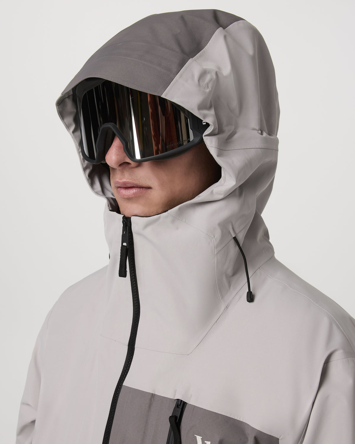Taika Snow Shell Men's Amethyst Grey Ski/Board Jacket | Vuori Online