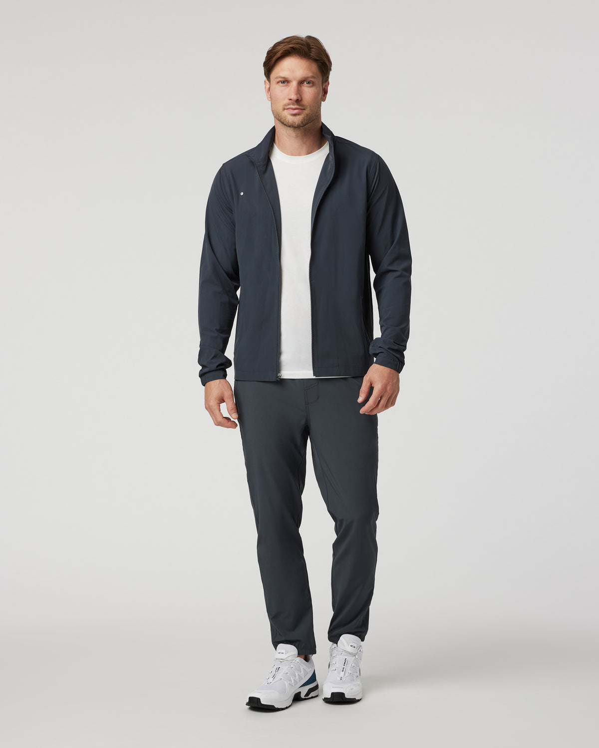 Venture Track Jacket Men's Navy Workout Jacket | Vuori Outlet