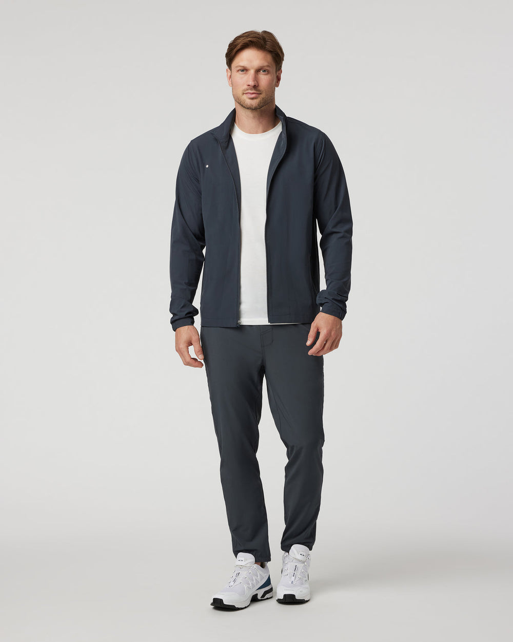 Venture Track Jacket Men's Navy Workout Jacket | Vuori Outlet