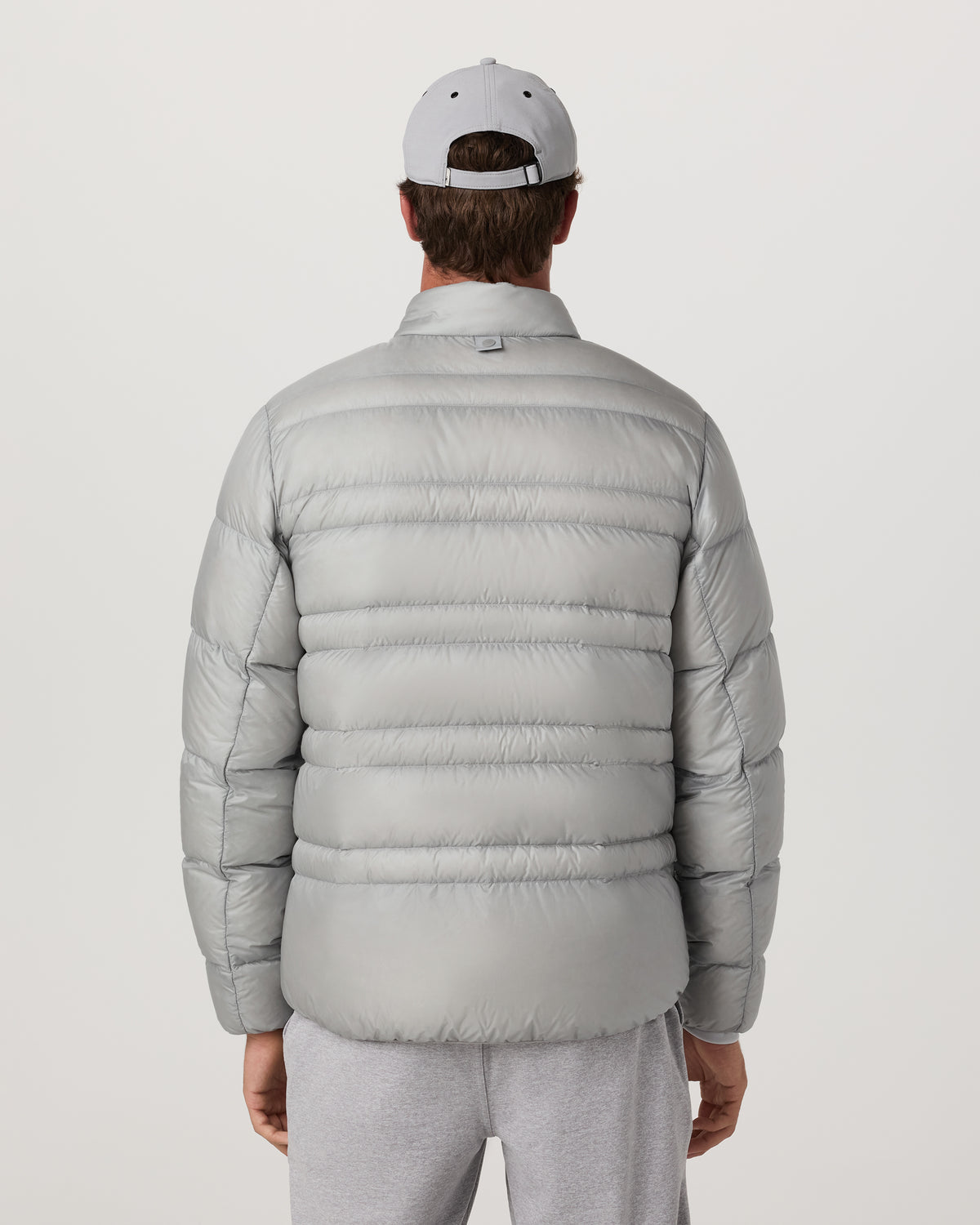 Coordinate Down Jacket Men's Sea Fog Ultra-Light Jacket | Vuori US