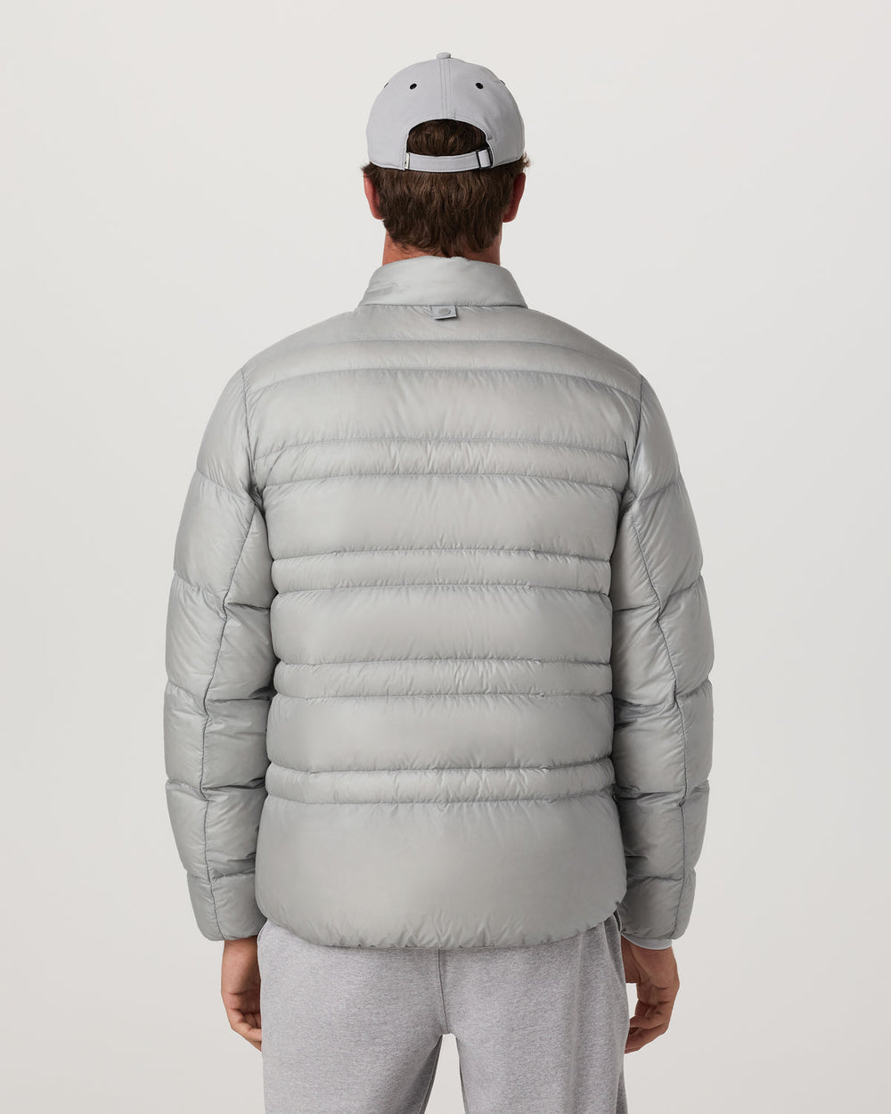 Coordinate Down Jacket Men's Sea Fog Ultra-Light Jacket | Vuori US