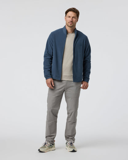 Aspen Full Zip Jacket Pacific Fleece Jacket | Vuori Clothing