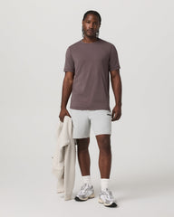 Tuvalu Tee Men's Cotton Short Sleeve T-Shirt in Timber | Vuori
