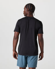 Short Sleeve Clearview Seamless Tee Black | Vuori US