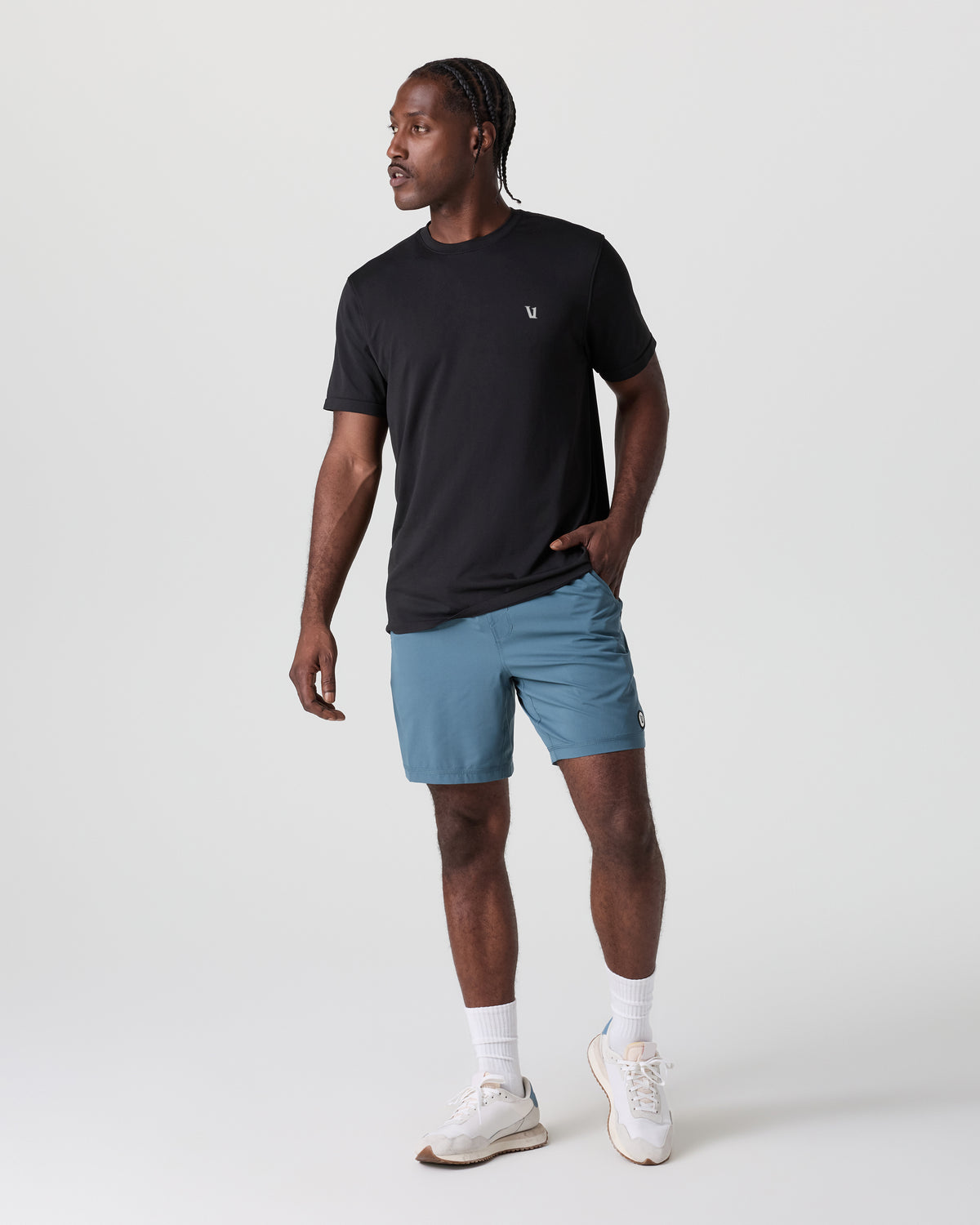 Short Sleeve Clearview Seamless Tee Black | Vuori US