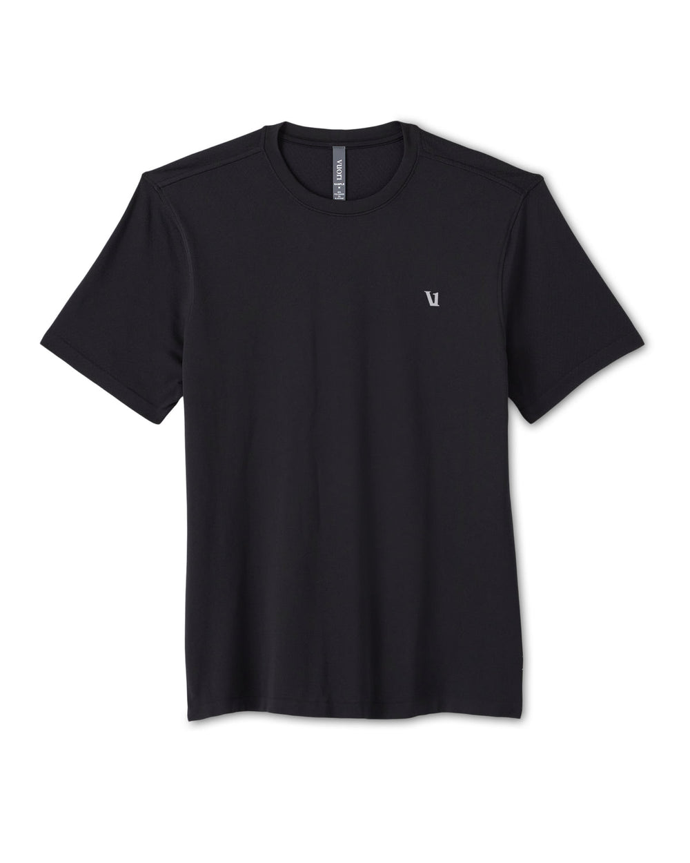 Short Sleeve Clearview Seamless Tee Black | Vuori US