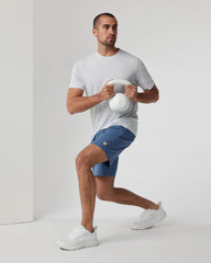 Current Tech Tee Men's Frost Grey Lightweight Shirt | Vuori Clothing