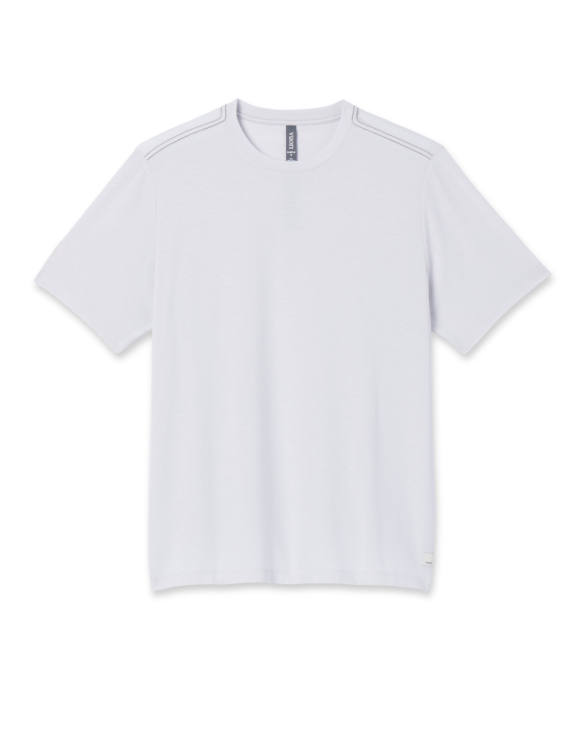 Current Tech Tee Men's Frost Grey Lightweight Shirt | Vuori Clothing