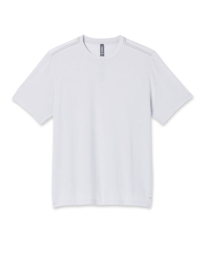 Current Tech Tee Men's Frost Grey Lightweight Shirt | Vuori Clothing