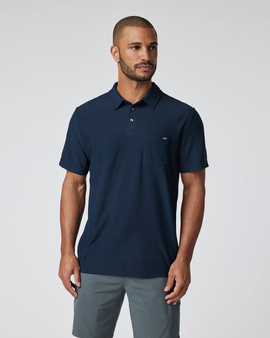 Ace Polo Men's Ink Performance Polo | Vuori Discount