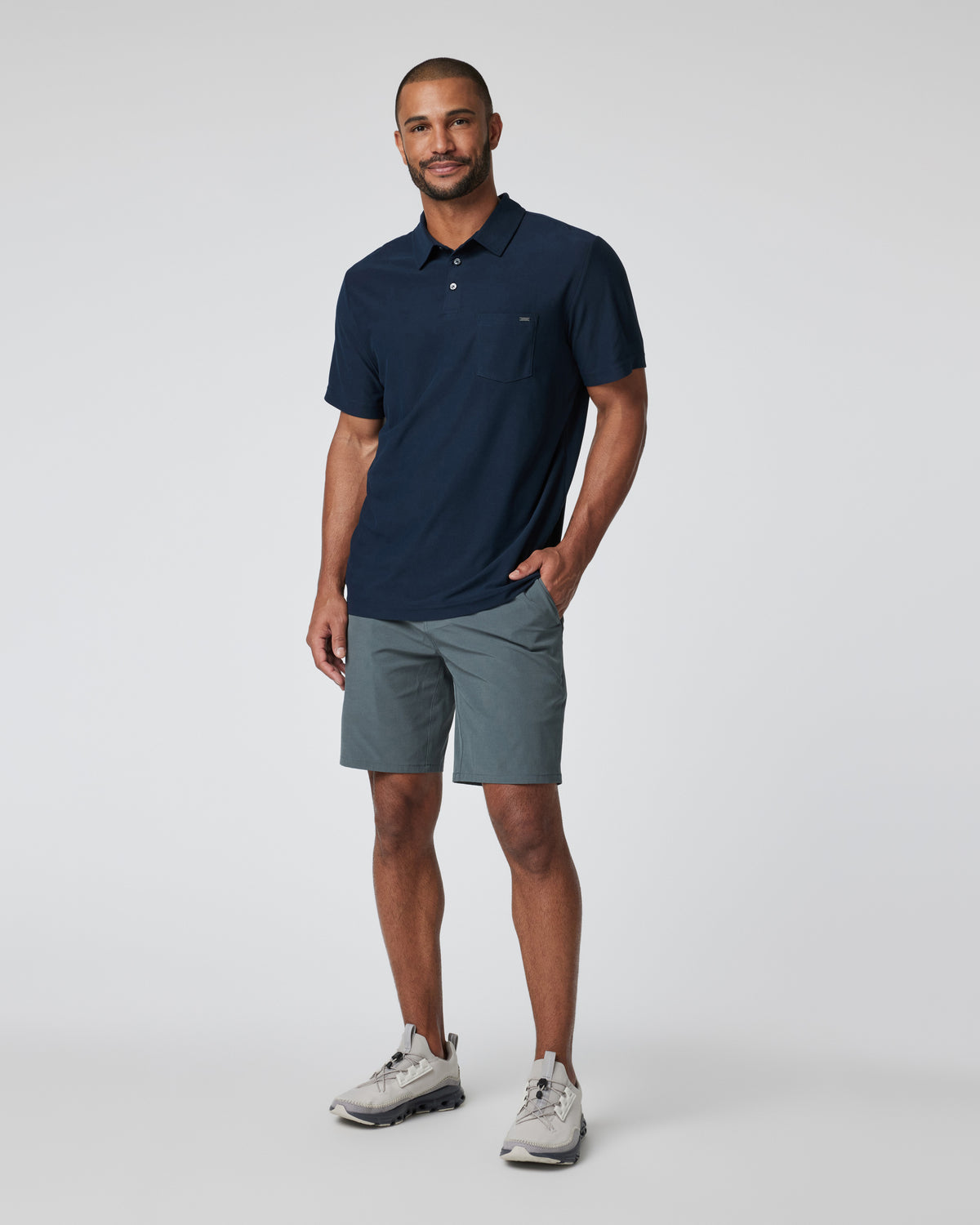Ace Polo Men's Ink Performance Polo | Vuori Discount