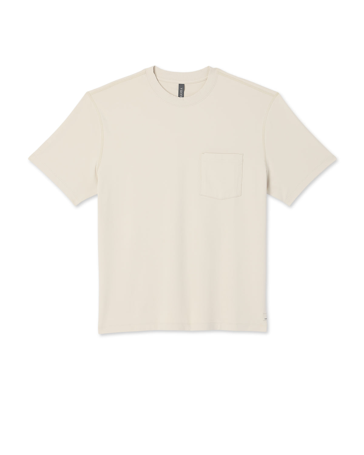 Men's Short Sleeve Ponto Pocket Tee - Relaxed Fit Bone | Vuori Sale