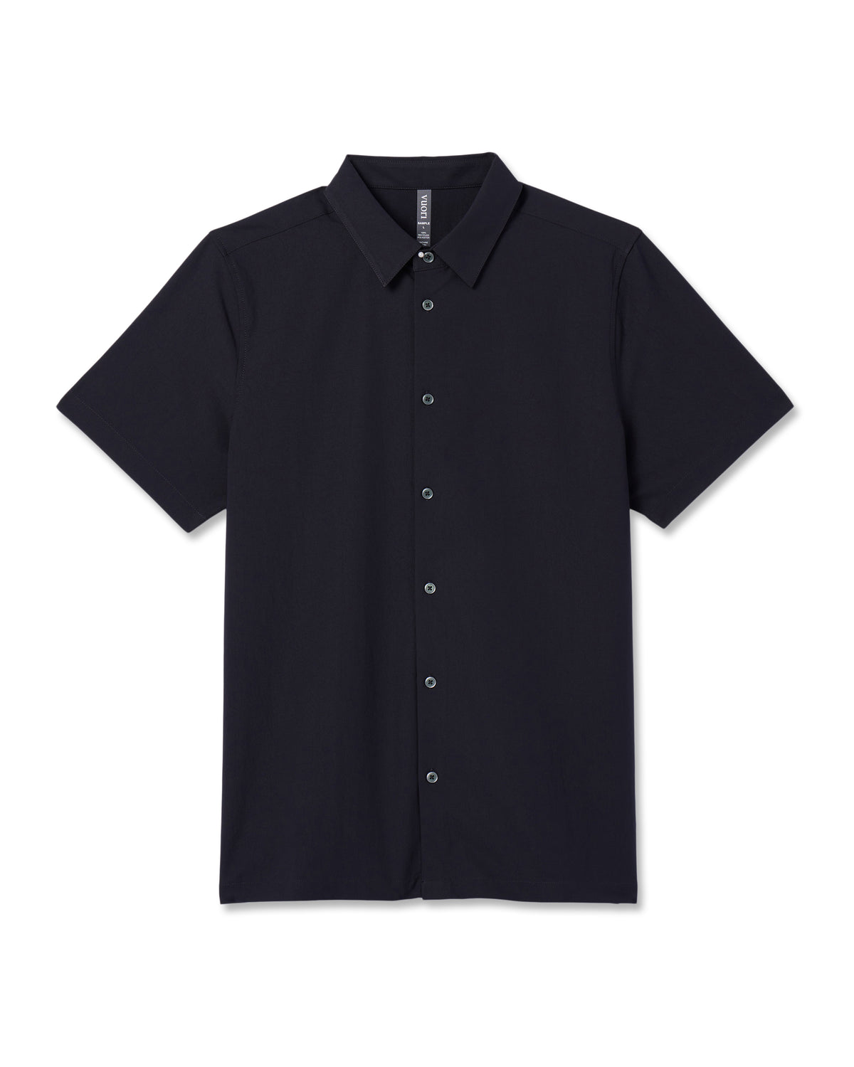 Short-Sleeve Manhattan Button Down Black | Vuori On sale