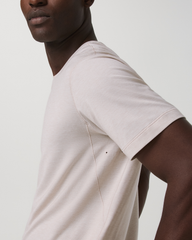 Short Sleeve Everyday Tee Men's Oatmeal Heather Shirt | Vuori Online