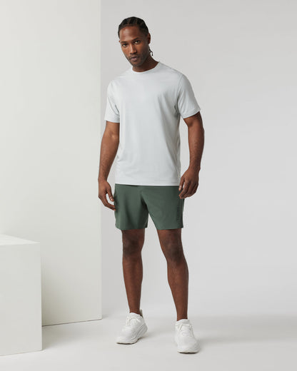 Tradewind Performance Tee 2.0 Sky Grey Heather | Vuori US