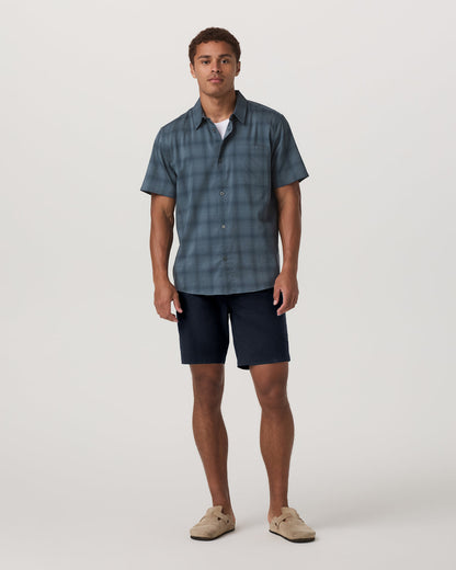 Short Sleeve Plaid Button Down Shirt Men's Abyss Shirt | Vuori On sale