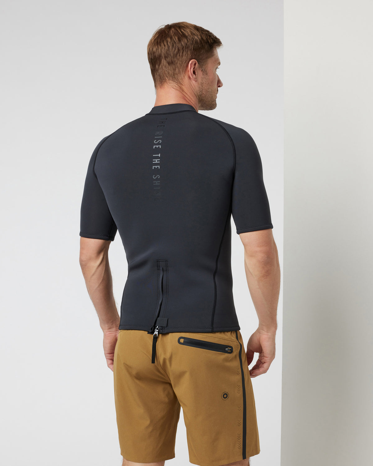 Short Sleeve Yulex Wetsuit Top Washed Black | Vuori For sale