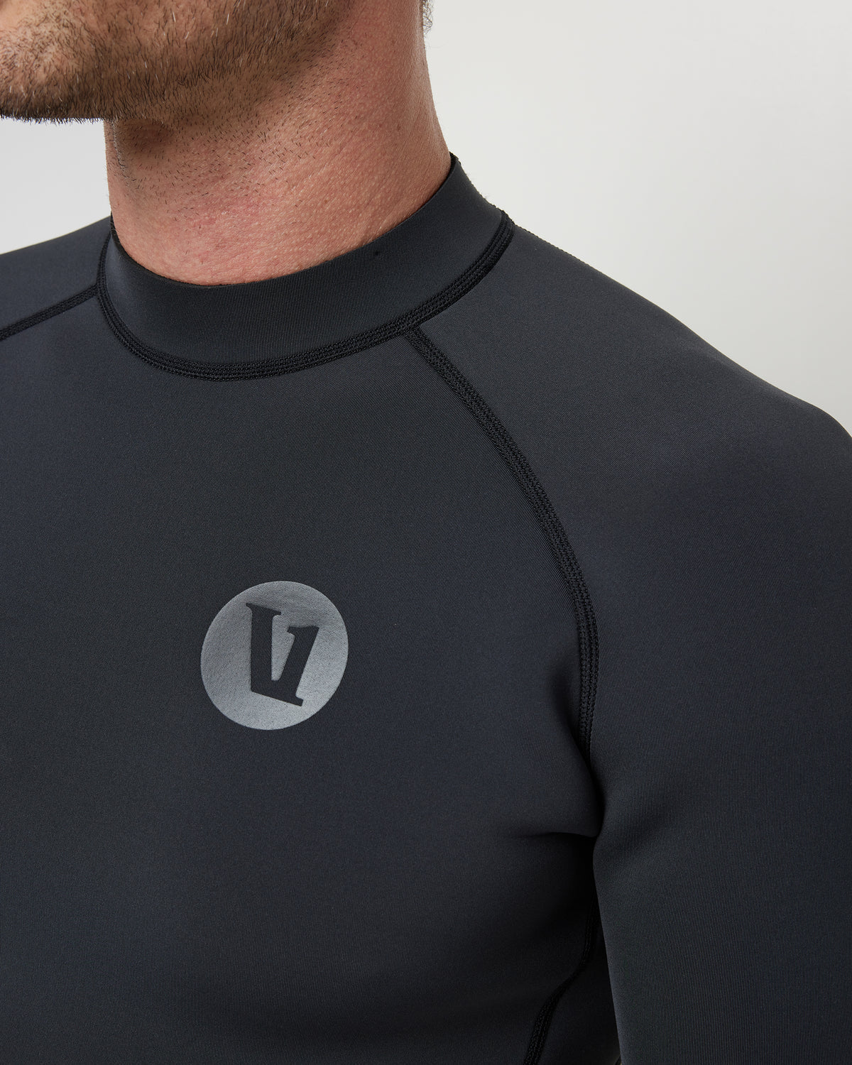 Short Sleeve Yulex Wetsuit Top Washed Black | Vuori For sale