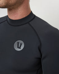 Short Sleeve Yulex Wetsuit Top Washed Black | Vuori For sale
