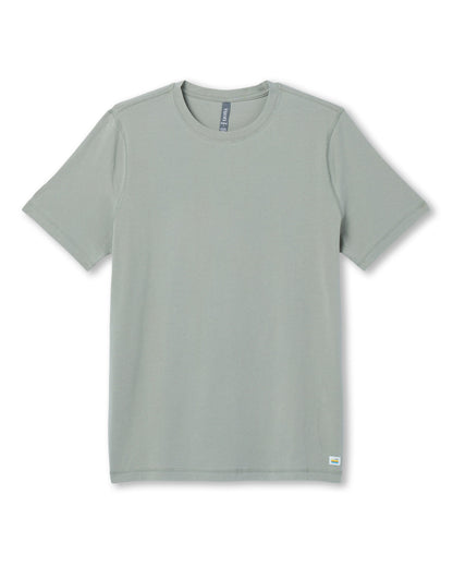 Tuvalu Tee Agave Green Cotton T-Shirt | Vuori Clothing