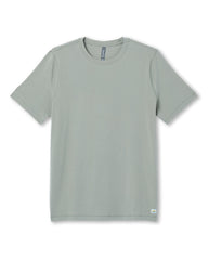 Tuvalu Tee Agave Green Cotton T-Shirt | Vuori Clothing