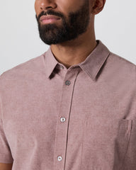 Short Sleeve Bridge Button Down Zion Rose Water Lily | Vuori Discount