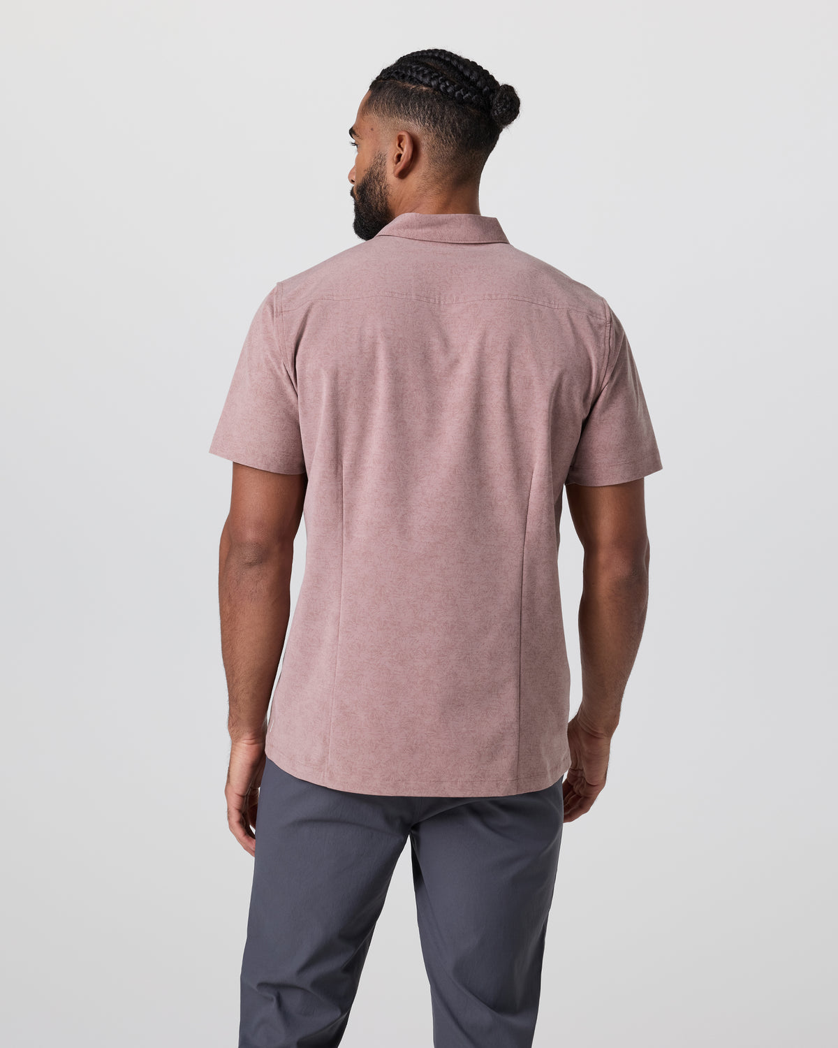 Short Sleeve Bridge Button Down Zion Rose Water Lily | Vuori Discount