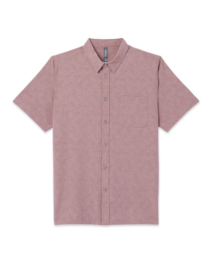 Short Sleeve Bridge Button Down Zion Rose Water Lily | Vuori Discount