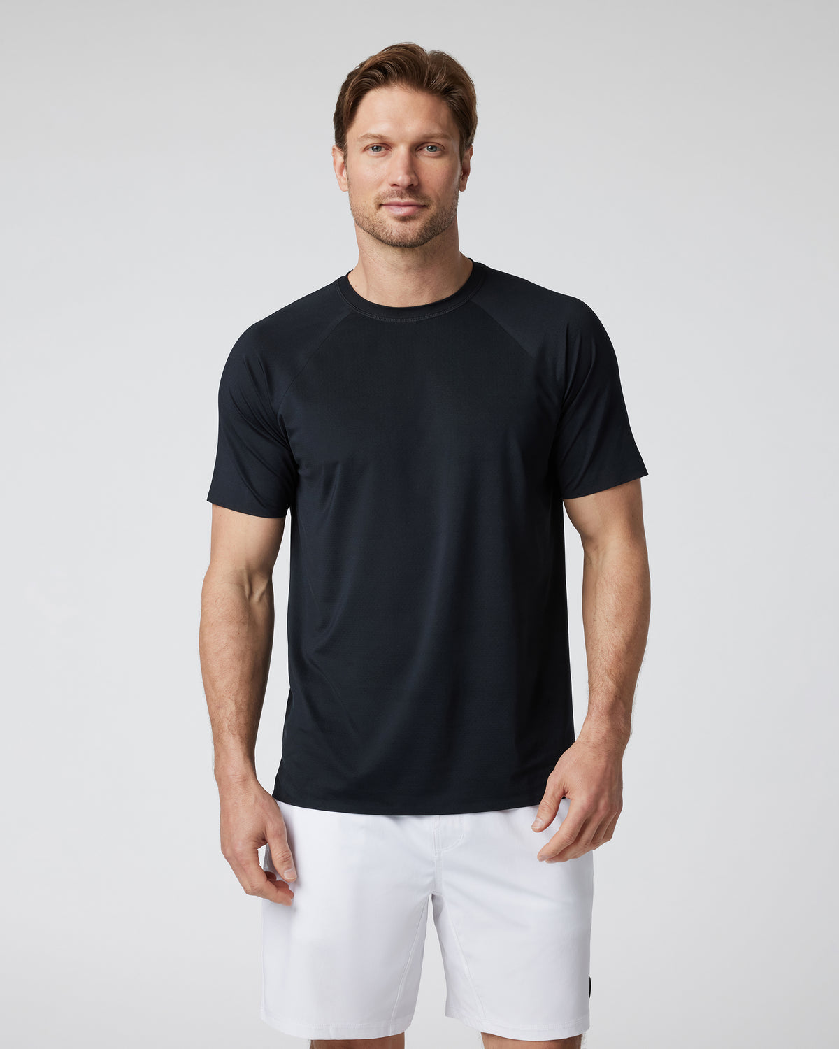 Short Sleeve Viewpoint Performance Tee Black | Vuori Outlet