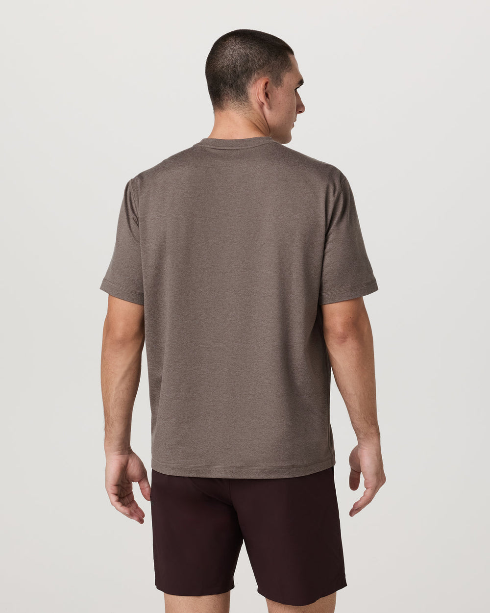 Men's Short Sleeve Ponto Tee - Relaxed Huckleberry | Vuori US