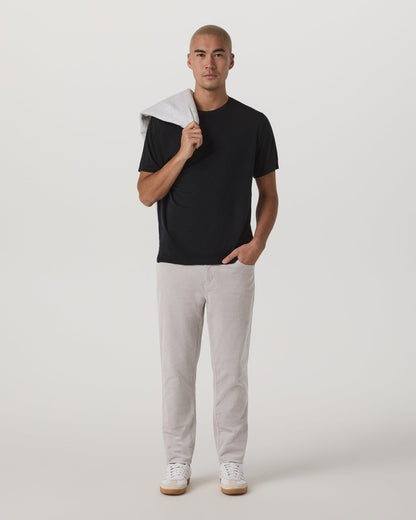 Short Sleeve Merino Wool Tee Men's Black Knit Shirt | Vuori