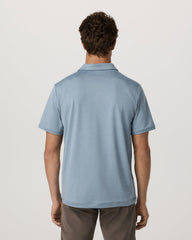 Men's Short Sleeve Ponto Performance Polo Flint Heather | Vuori Sale