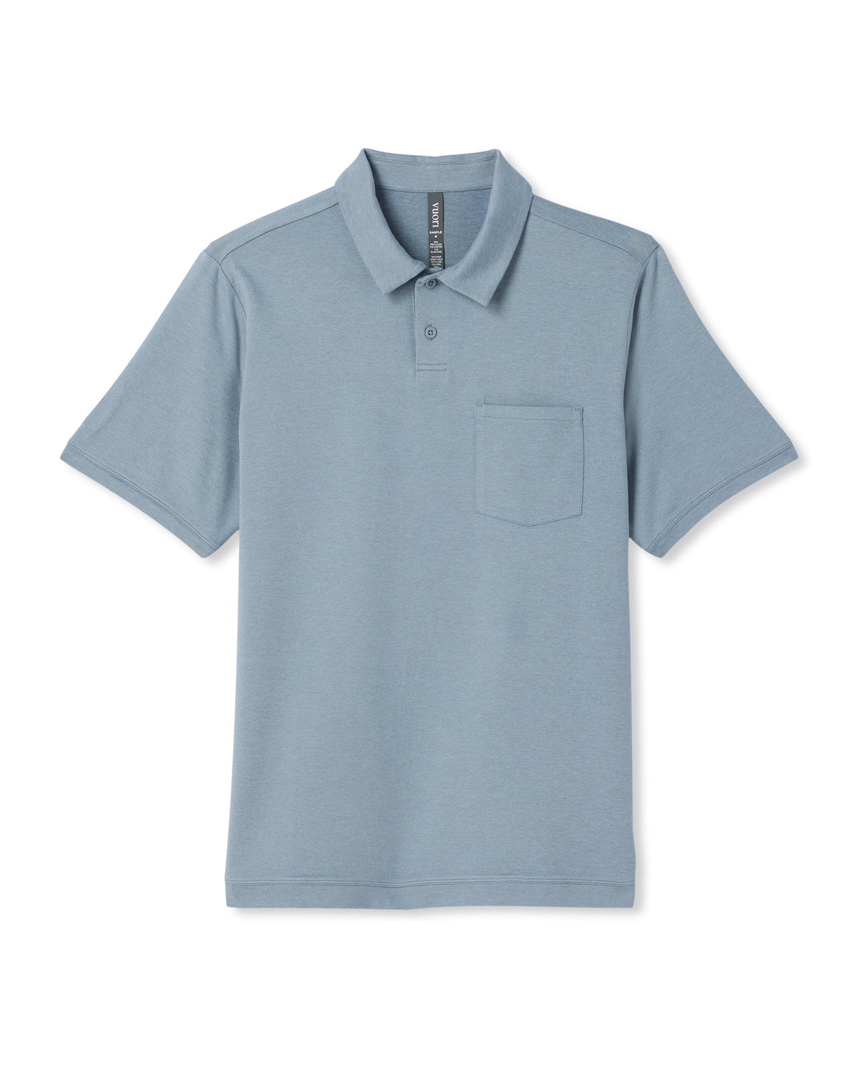Men's Short Sleeve Ponto Performance Polo Flint Heather | Vuori Sale