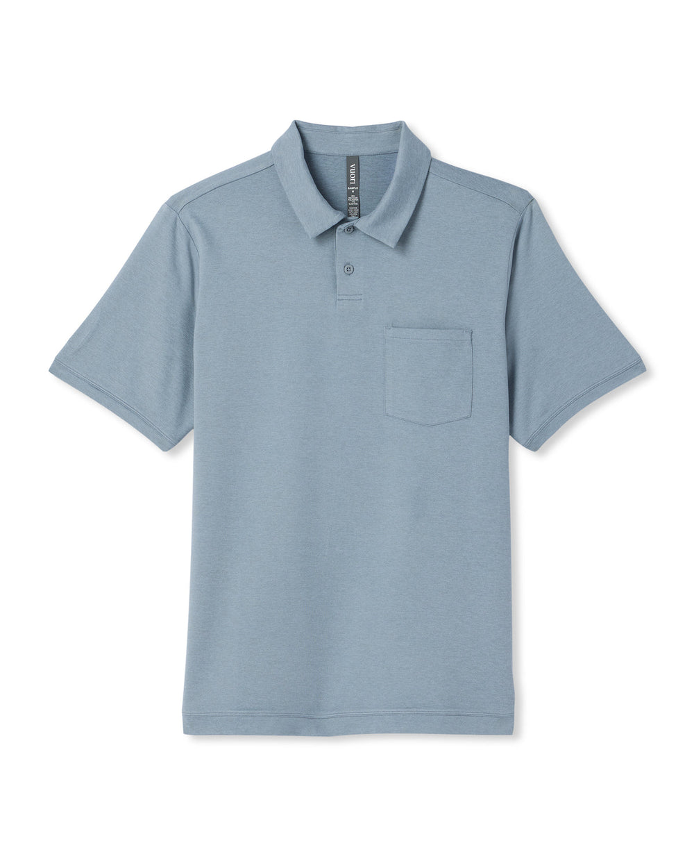 Men's Short Sleeve Ponto Performance Polo Flint Heather | Vuori Sale