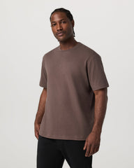 Men's Short Sleeve Heavyweight Cotton Tee Huckleberry | Vuori US
