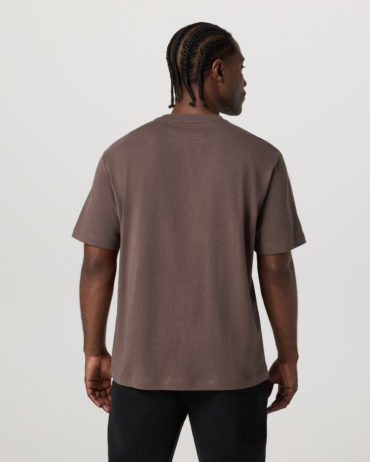 Men's Short Sleeve Heavyweight Cotton Tee Huckleberry | Vuori US