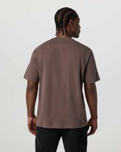 Men's Short Sleeve Heavyweight Cotton Tee Huckleberry | Vuori US