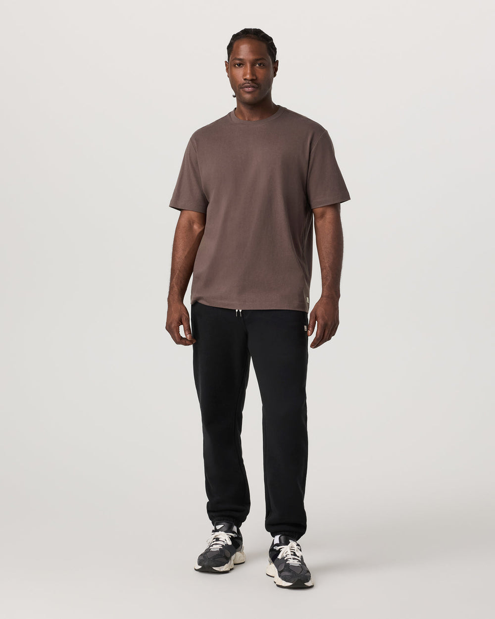 Men's Short Sleeve Heavyweight Cotton Tee Huckleberry | Vuori US