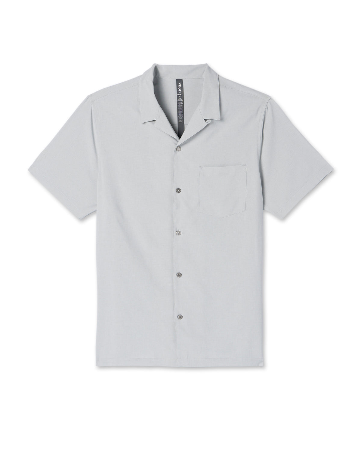 Seaport Button Down Men's Sky Grey Short-Sleeve | Vuori Sale