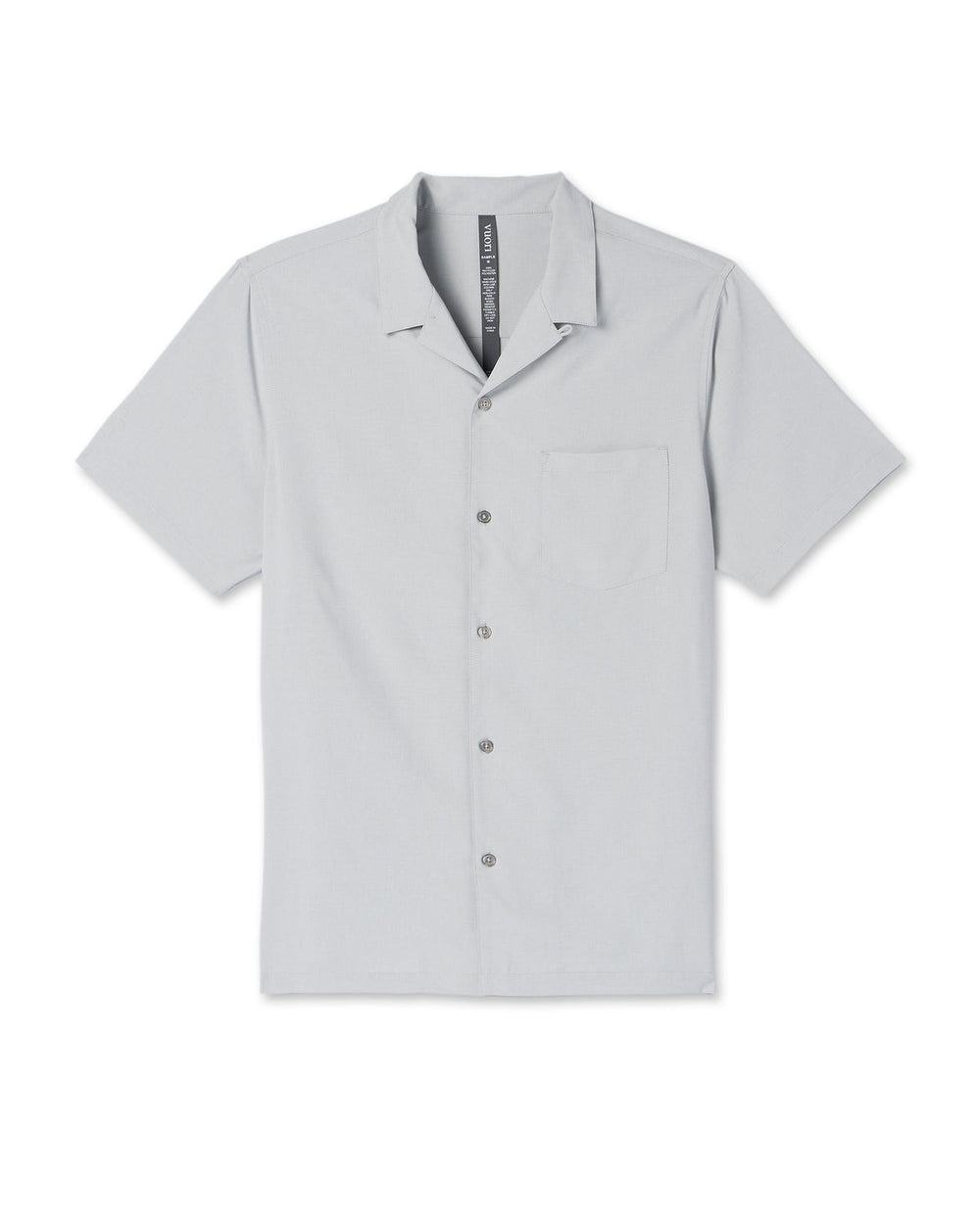 Seaport Button Down Men's Sky Grey Short-Sleeve | Vuori Sale
