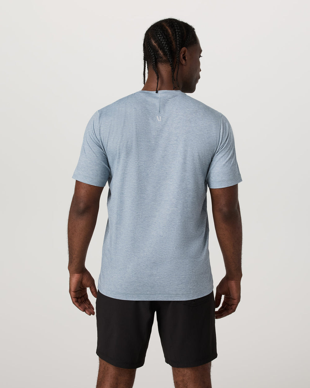 Short Sleeve Everyday Tee Men's Sea Glass Heather Tee | Vuori On sale