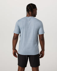 Short Sleeve Everyday Tee Men's Sea Glass Heather Tee | Vuori On sale