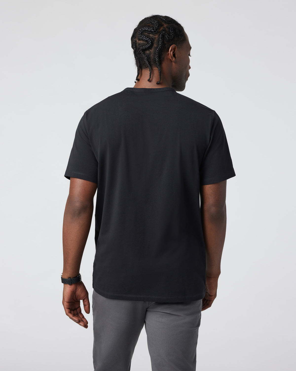 Men's Feather Pocket Tee Black Short-Sleeve Tee | Vuori Outlet
