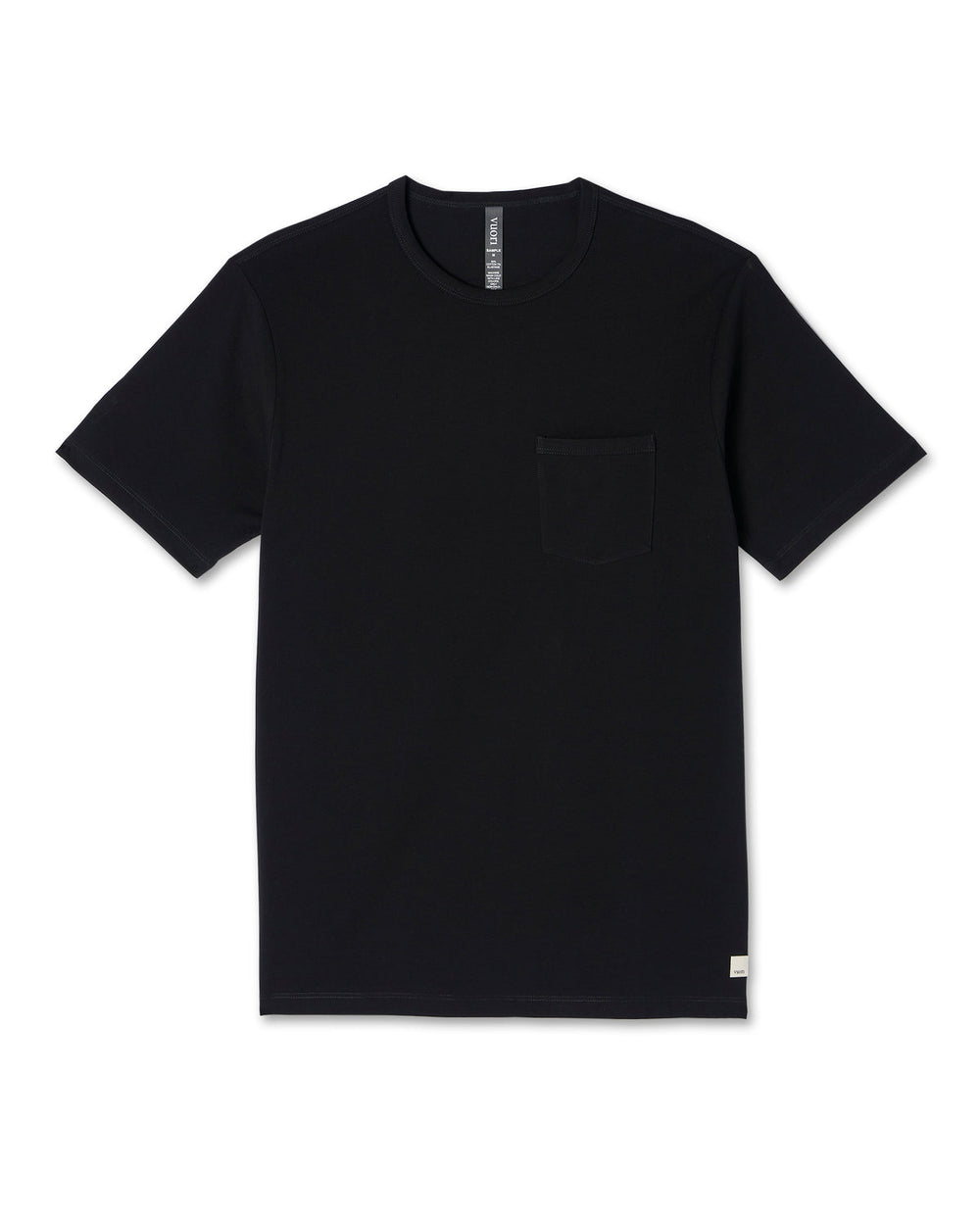 Men's Feather Pocket Tee Black Short-Sleeve Tee | Vuori Outlet
