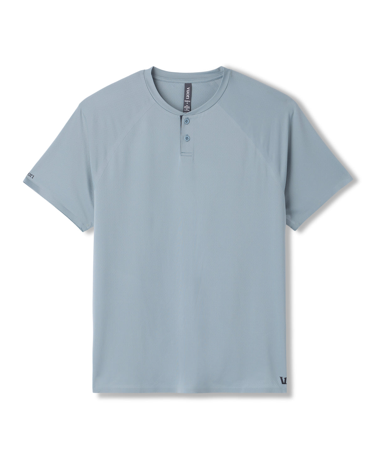 Short Sleeve Viewpoint Henley Mist | Vuori US