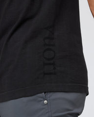 Weston Seamless Tee Men's Black Short Sleeve Tee | Vuori Clothing