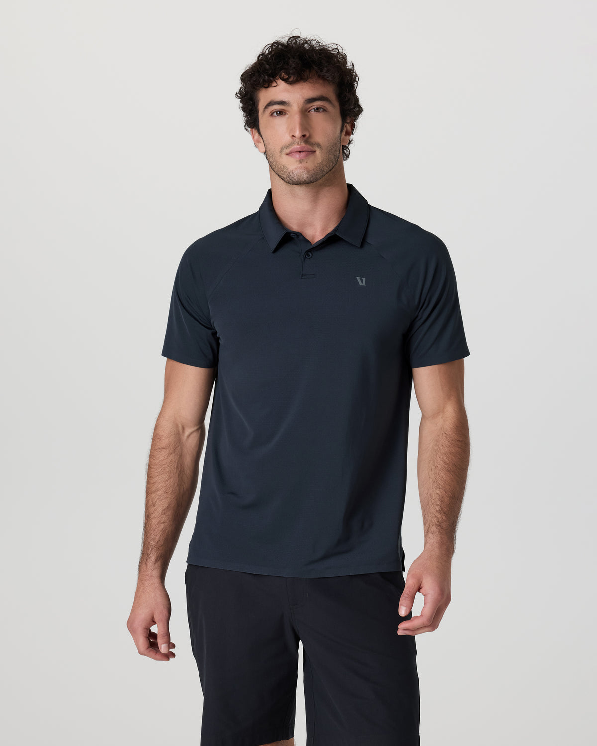 Short Sleeve Viewpoint Polo Navy | Vuori