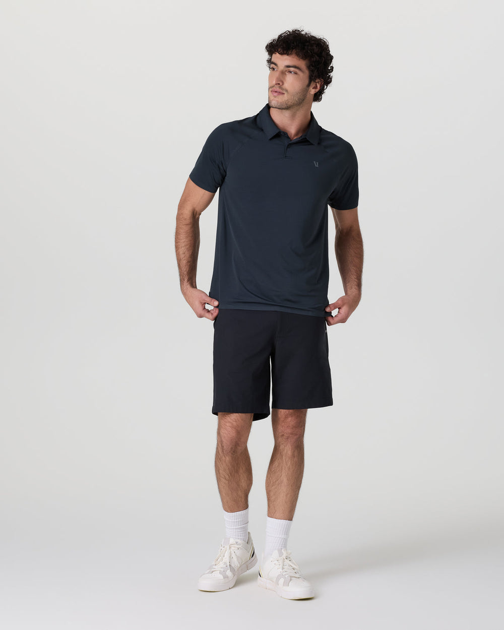 Short Sleeve Viewpoint Polo Navy | Vuori