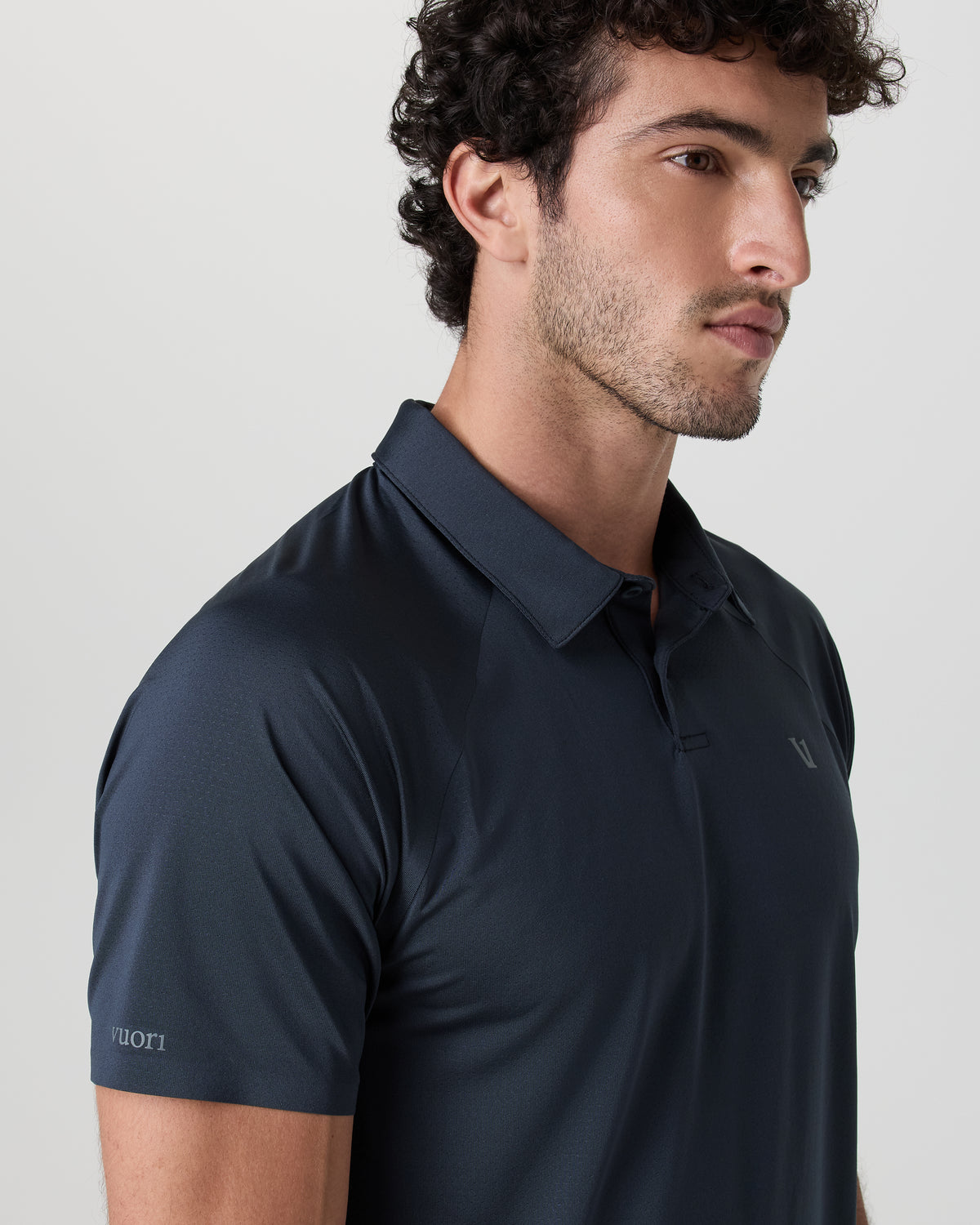 Short Sleeve Viewpoint Polo Navy | Vuori