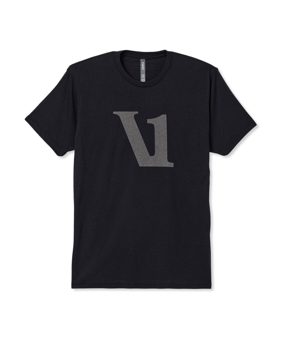 V1 Logo Tee Men's Black Graphic Tee | Vuori Sale